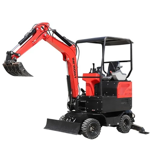 Mini excavadora de rodes YFE20W